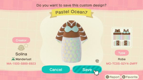 Animal Crossing Custom Designs for Summer