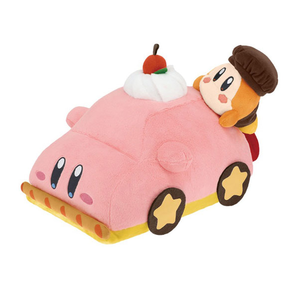 Kirby cafe car cake plush