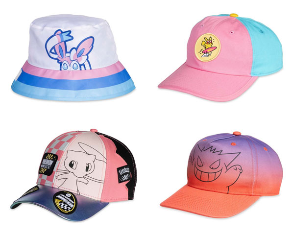 Pokemon hats