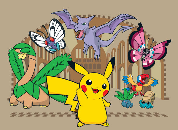 Pokémon x Natural History Museum pop-up shop experience