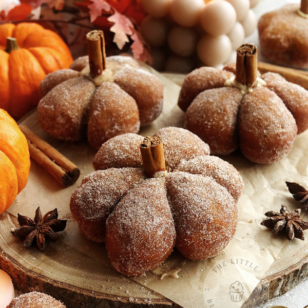 vegan Pumpkin Spice Doughnuts recipe
