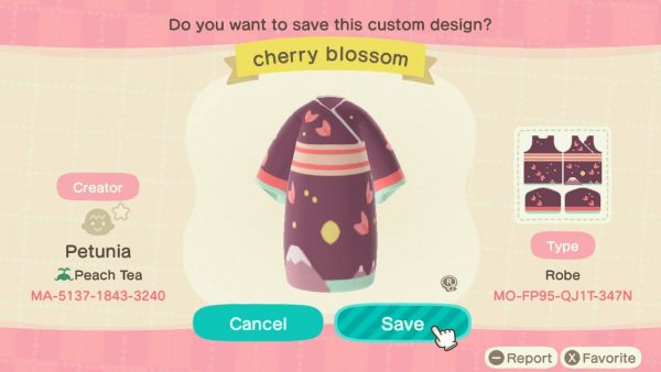Animal Crossing Custom Designs For Spring