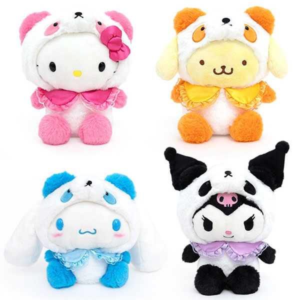 Sanrio Frilly Panda plush