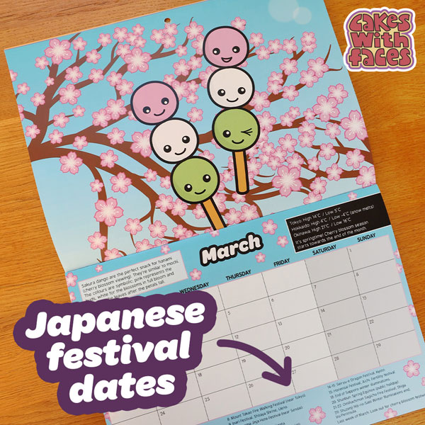 2026 Japan calendars