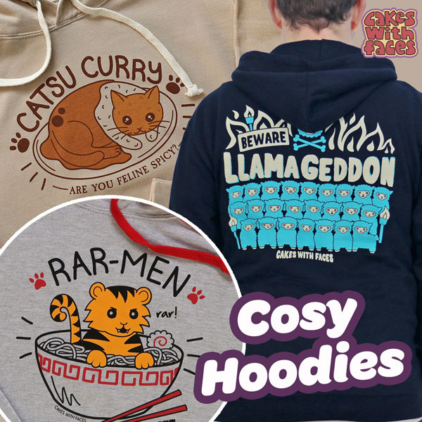 kawaii winter hoodies