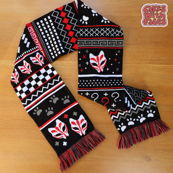 Kitsune winter scarf