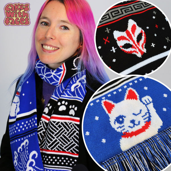 Japanese winter scarves