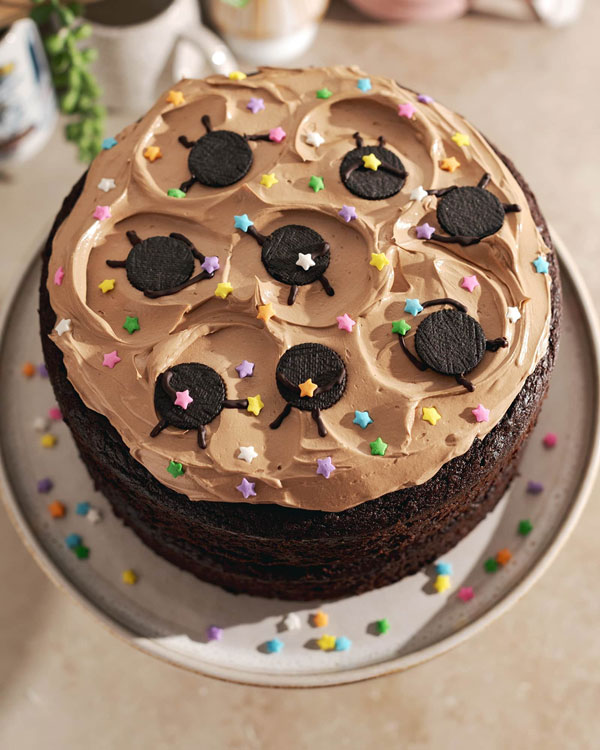 Ghibli Soot Sprite chocolate cake recipe