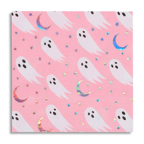Halloween Party ghost napkins