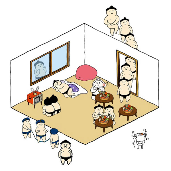 Squishy Business - A Cute Sumo Restaurant Game