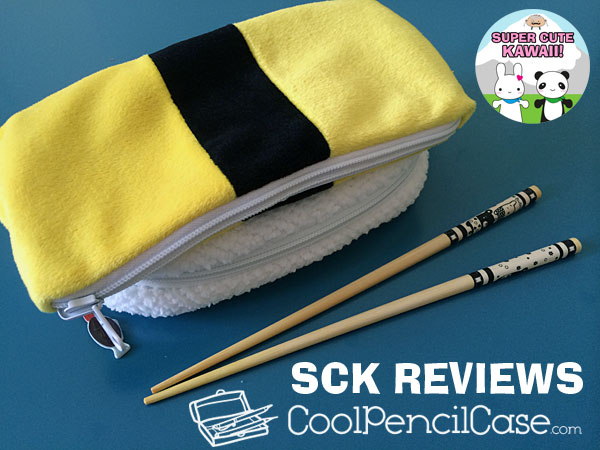 sushi pencil case SCK review