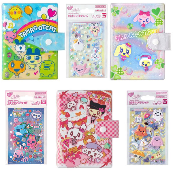 Tamagotchi stickers & sticker books