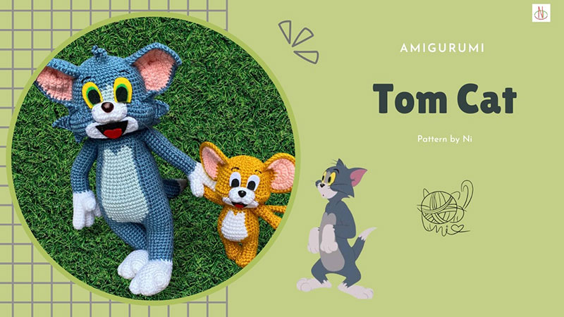 Tom and Jerry crochet pattern