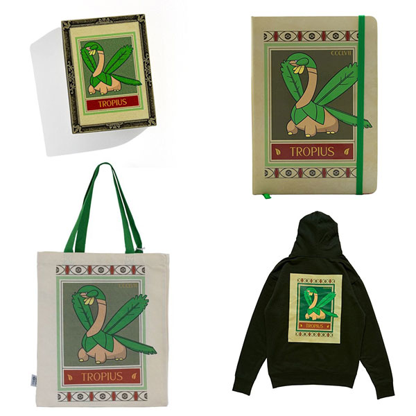 Tropius Pokemon merch