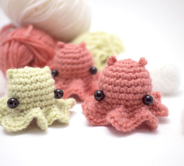 octopus amigurumi crochet  pattern 