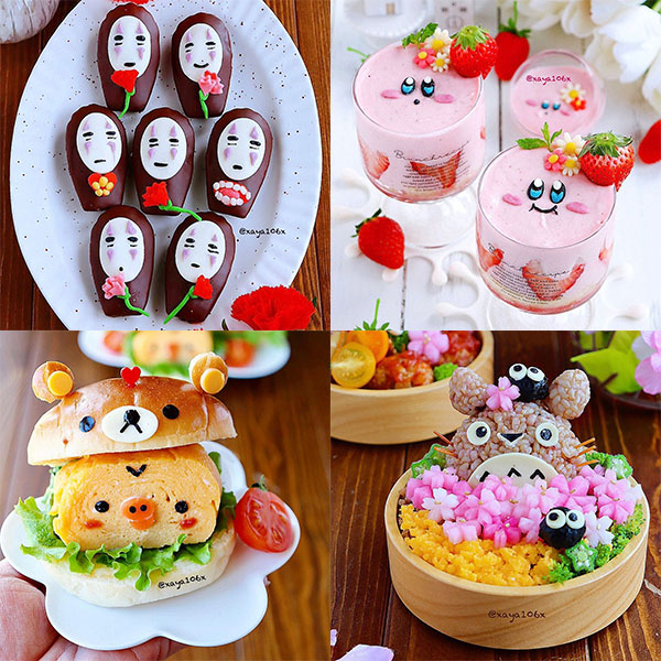 Cute Character Food on Instagram - xaya106x