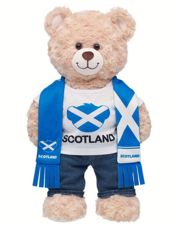 World Cup football bear plush