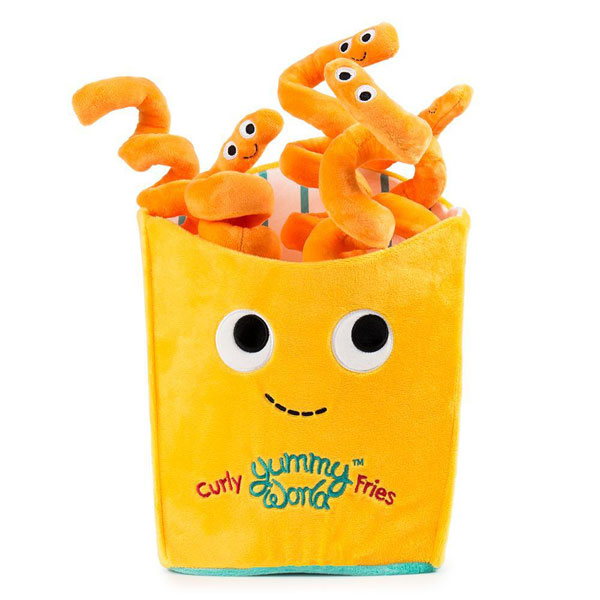 Yummy World curly fries kawaii plush