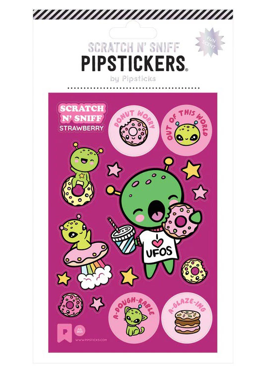 kawaii alien stickers