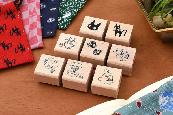 Studio Ghibli rubber stamps