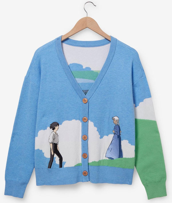 Howl's Moving Castle cardigan
