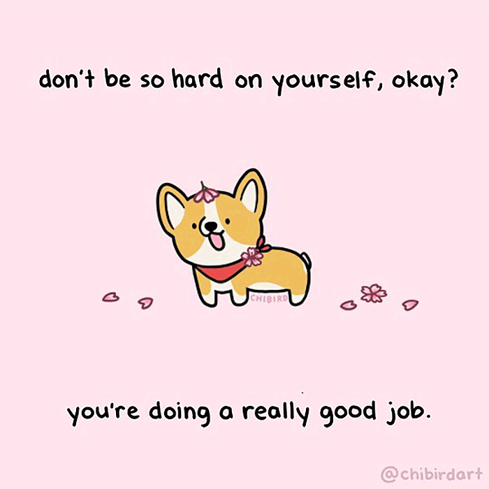 Cute and Positive Affirmations - Chibird