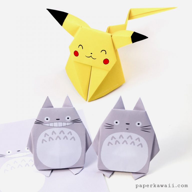 Cute Character Origami DIYs, Kits & Books Super Cute Kawaii!!