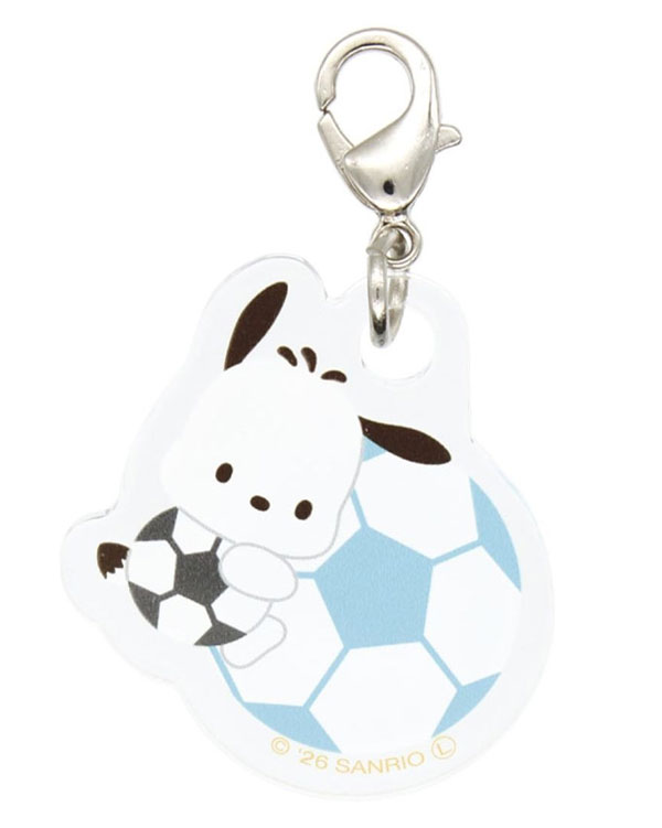 Pochacco soccer keychain