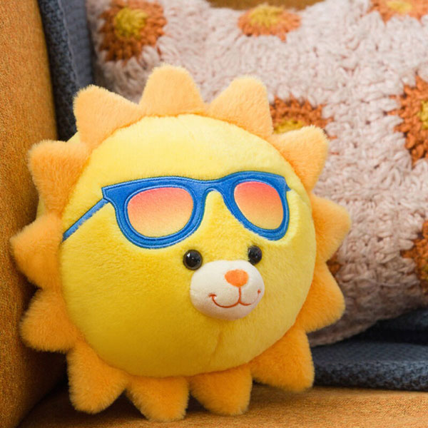 kawaii bear sun plush