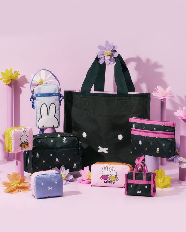 Miffy x LeSportsac bags