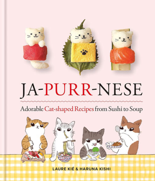 Ja-Purr-Nese Adorable Cat-shaped Recipes book