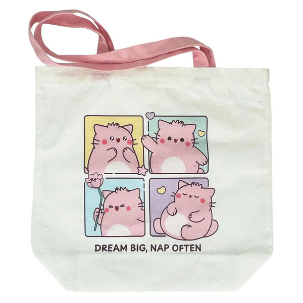 Pembe the Pink Cat tote bag