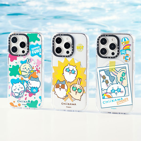Chiikawa x Casetify phone cases