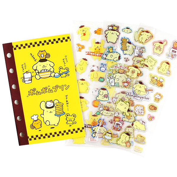 Pompompurin sticker set