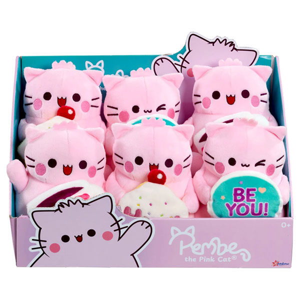 Pembe the Pink Cat plush