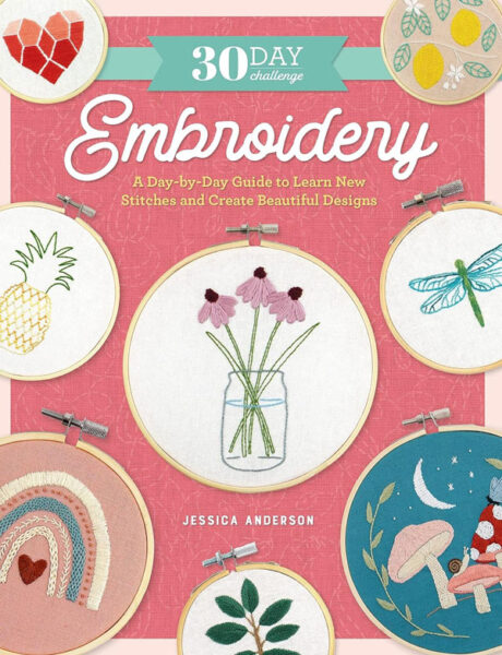 learn embroidery book