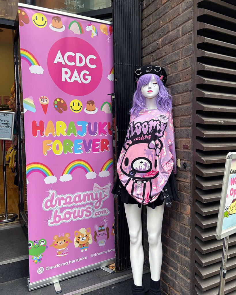 ACDC RAG x Dreamy Bows event at ARTBOX London