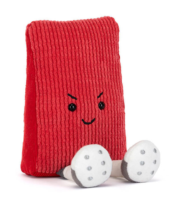 Jellycat plush red card