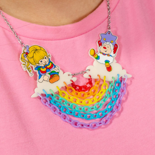 Rainbow Brite necklace