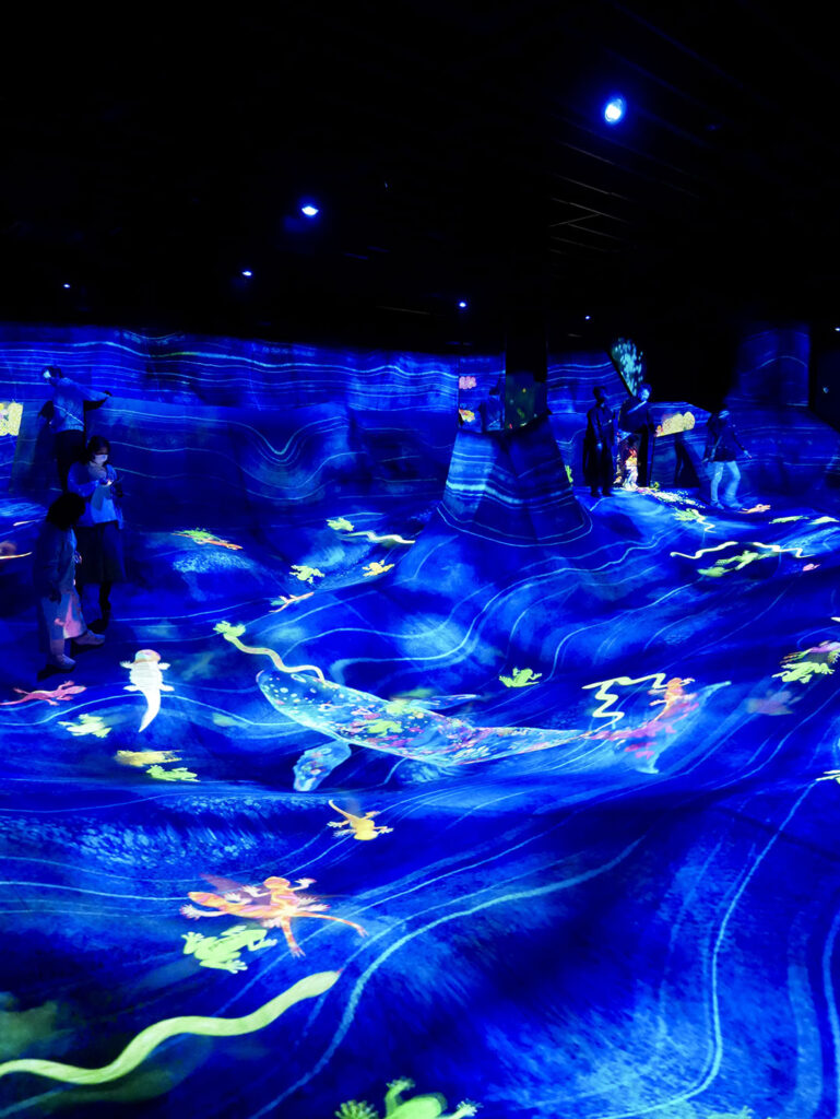 teamLab Biovortex in Kyoto, Japan