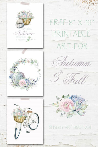 autumn fall printable art
