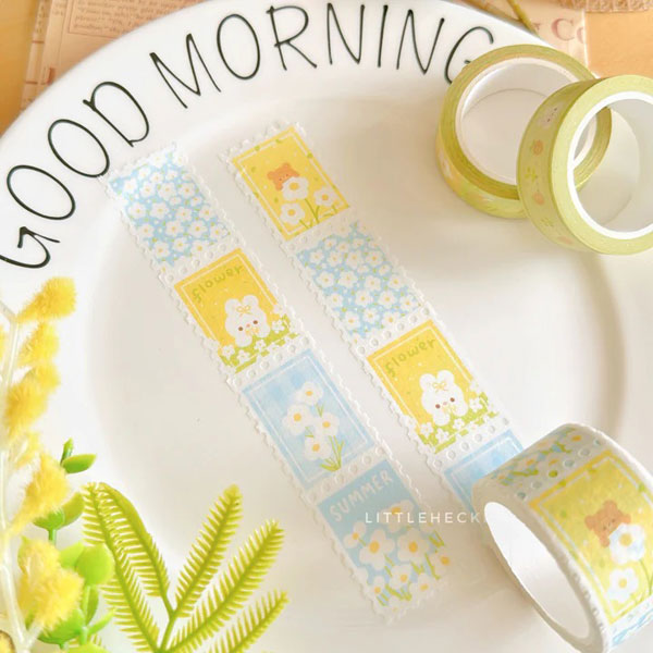 kawaii stamp washi tape