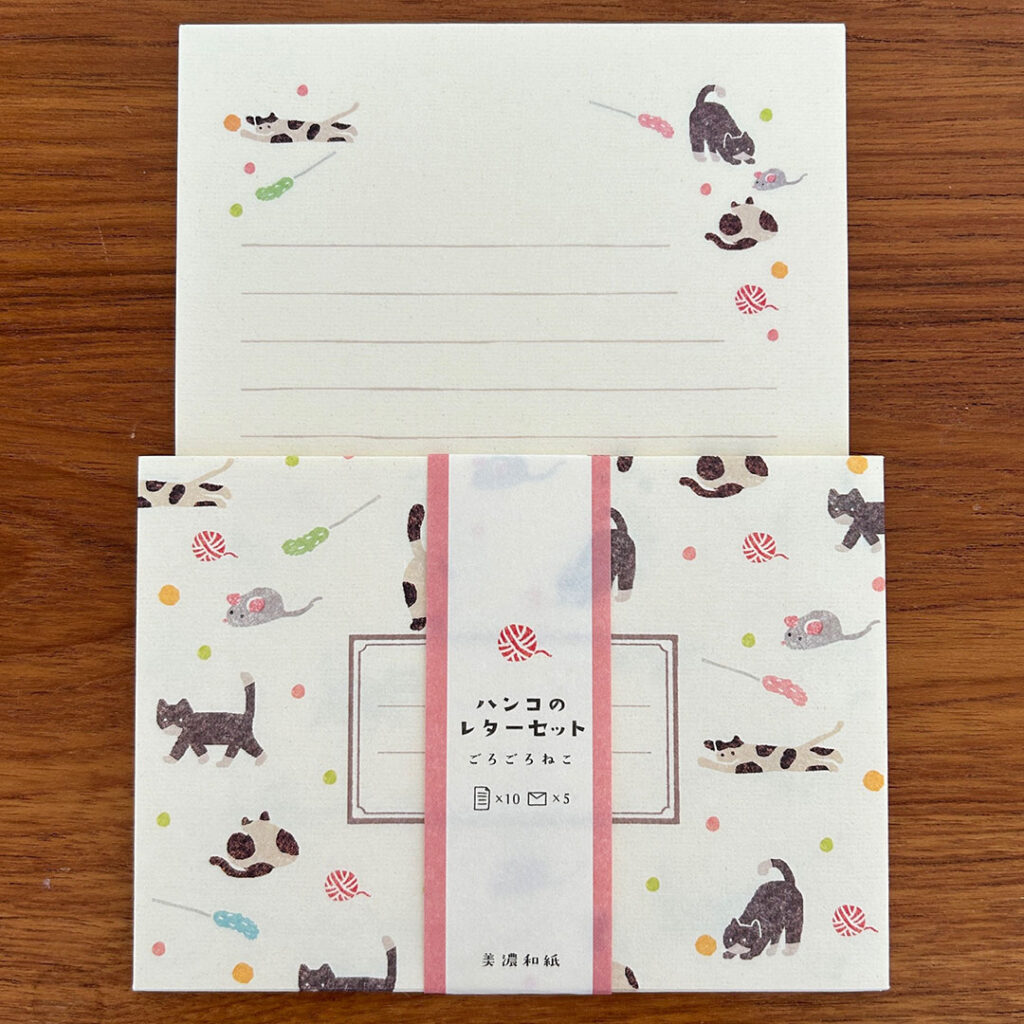 Japanese letter sets