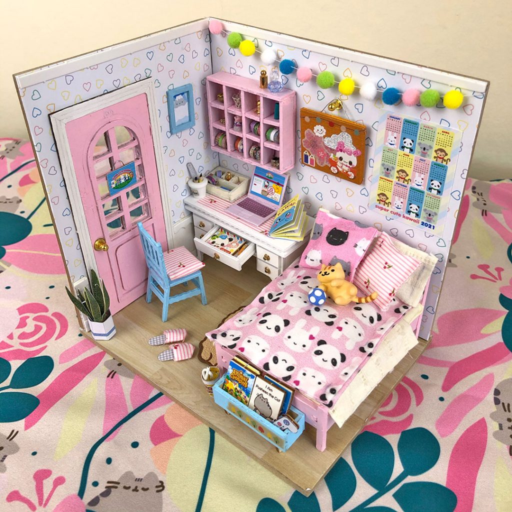Cute Customisation Ideas For Dollhouse Kits - Super Cute Kawaii!!