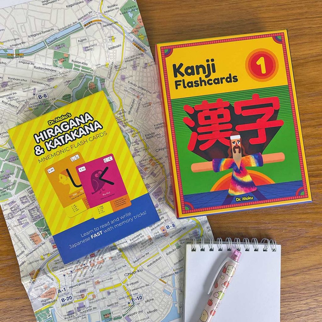 Dr. Moku Japanese Flash Cards Review Super Cute Kawaii!!