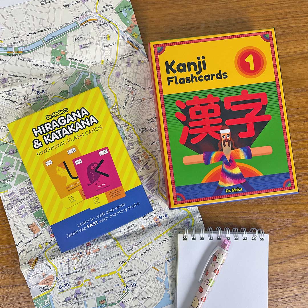 Dr. Moku Japanese Flash Cards Review