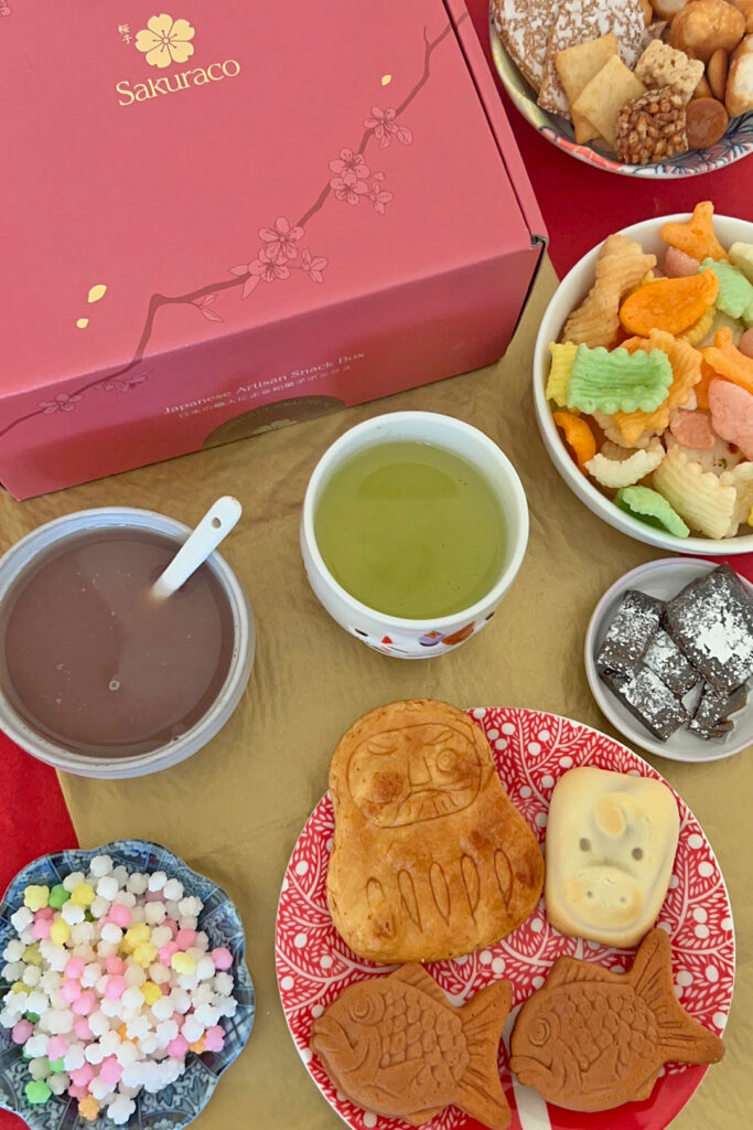 Sakuraco monthly Japanese Artisan Snack Box