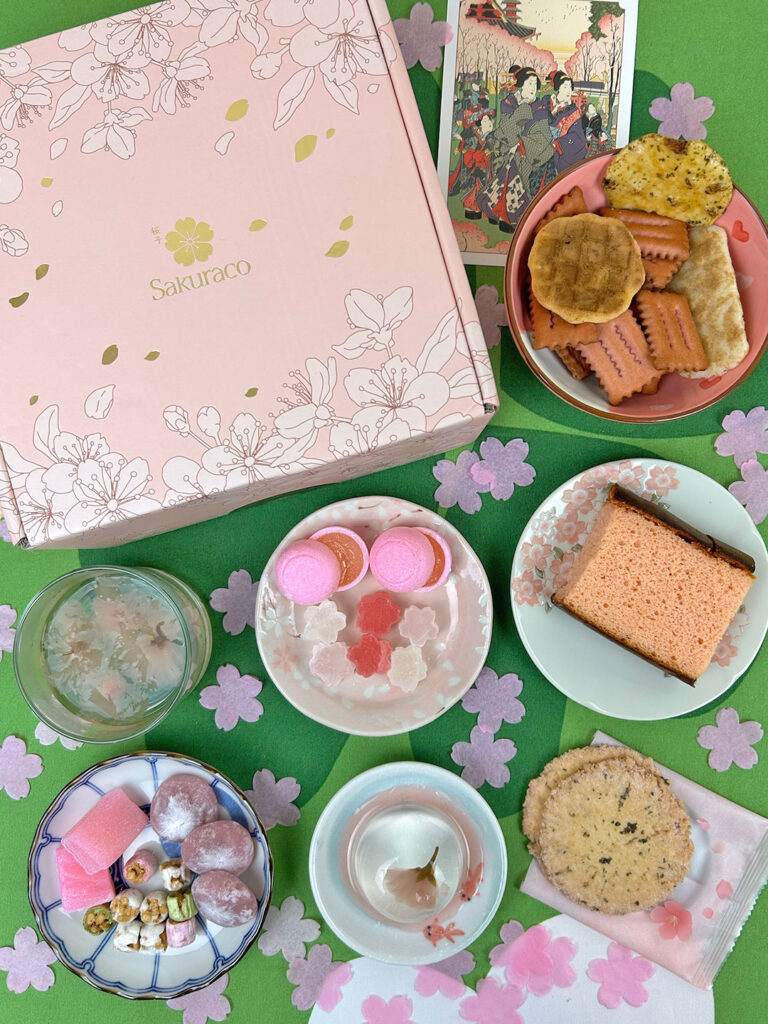 Sakuraco monthly Japanese Artisan Snack Box