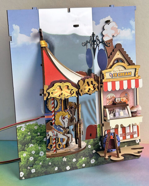Rolife Fairytale Amusement Park Book Nook Kit Review
