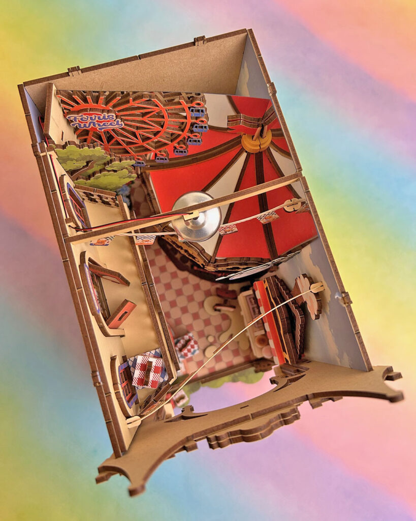 Rolife Fairytale Amusement Park Book Nook Kit Review